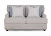 Franklin Furniture - 968 Imari Sofa, Loveseat and Chair Set in Boka Stone - 96840-STONE-96820-STONE-96888-STONE - GreatFurnitureDeal