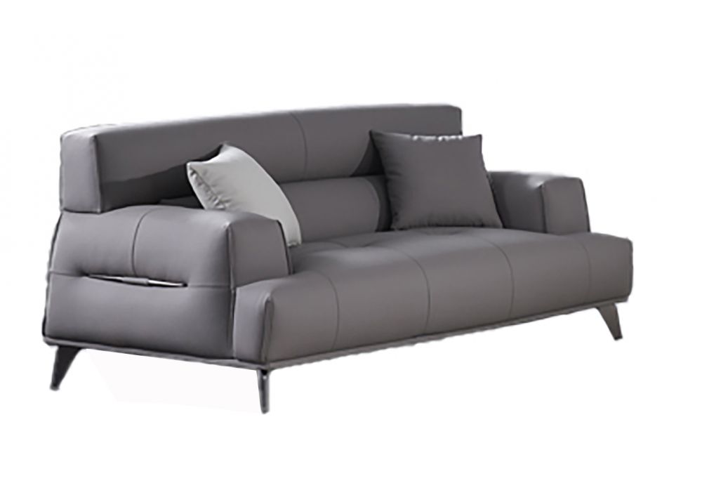 American Eagle Furniture - AE2378 Gray Fabric Loveseat - AE2378-LS - GreatFurnitureDeal