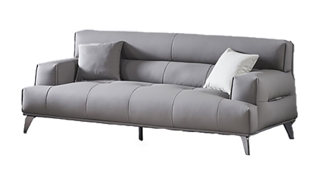 American Eagle Furniture - AE2378 Gray Fabric Sofa - AE2378-SF