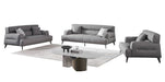 American Eagle Furniture - AE2378 Gray Fabric 2 Piece Sofa Set - AE2378-SL - GreatFurnitureDeal