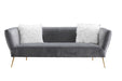 American Eagle Furniture - AE3805 - 2 Piece Sofa Set in Grey - AE3805-SET - GreatFurnitureDeal
