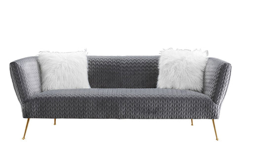 American Eagle Furniture - AE3805 - 2 Piece Sofa Set in Grey - AE3805-SET - GreatFurnitureDeal
