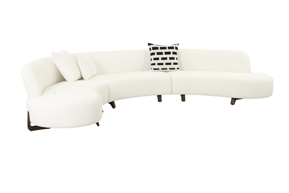 American Eagle Furniture - AE3809 Curved Sectional Sofa Set - AE3809 - GreatFurnitureDeal
