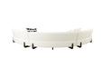American Eagle Furniture - AE3809 Curved Sectional Sofa Set - AE3809 - GreatFurnitureDeal