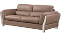 American Eagle Furniture - AE690 Taupe Microfiber Leather Sofa - E690-TPE-SF - GreatFurnitureDeal