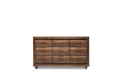 AICO Furniture - Brooklyn Walk Dresser in Burnt Umber - KI-BRKW050-408N - GreatFurnitureDeal