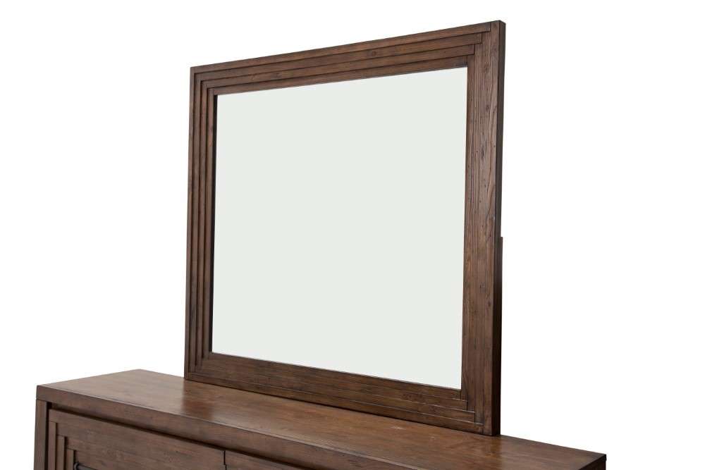 AICO Furniture - Carrollton Dresser & Mirror"Rustic Ranch - KI-CRLN050-60-407N