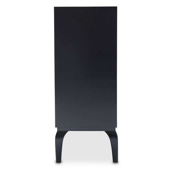 AICO Furniture - Illusions Waves Cabinet in Blue - KIA-ILUSN-084