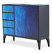 AICO Furniture - Illusions Waves Cabinet in Blue - KIA-ILUSN-084 - GreatFurnitureDeal
