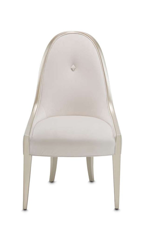 AICO Furniture - London Place Side Chair in Creamy Pearl - N9004003A-112 - GreatFurnitureDeal