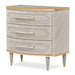 AICO Furniture - St.Charles 3 Drawer Nightstand in Dove Gray - 9088040-803 - GreatFurnitureDeal
