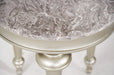 AICO Furniture - Hollywood Swank Chairside Table - NU03222-00 - GreatFurnitureDeal