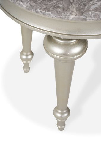 AICO Furniture - Hollywood Swank Chairside Table - NU03222-00 - GreatFurnitureDeal