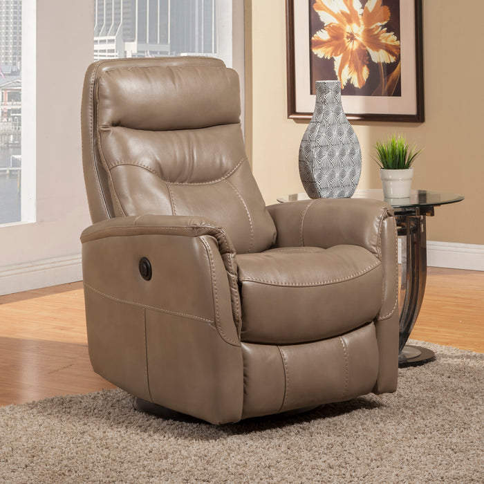 Parker Living - Gemini Power Swivel Glider Recliner in Linen (Set of 2) - MGEM#812GSPB-2-LIN - GreatFurnitureDeal