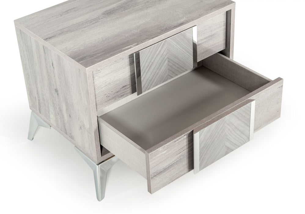 VIG Furniture - Nova Domus Alexa Italian Modern Grey Bedroom Set - VGACALEXA-SET-Q - GreatFurnitureDeal