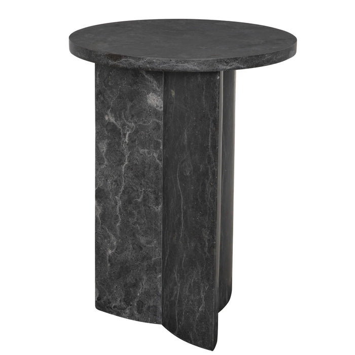 Noir Furniture - Diana Side Table in Black - AM-316BM - GreatFurnitureDeal