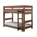 Furniture of America - Melitta Twin Bunk Bed in Mahogany - AM-BK300MH-BED - GreatFurnitureDeal