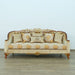 European Furniture - Angelica II Sofa in Wood and Gold Leafs - 45354-S - GreatFurnitureDeal