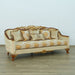 European Furniture - Angelica II Sofa in Wood and Gold Leafs - 45354-S - GreatFurnitureDeal