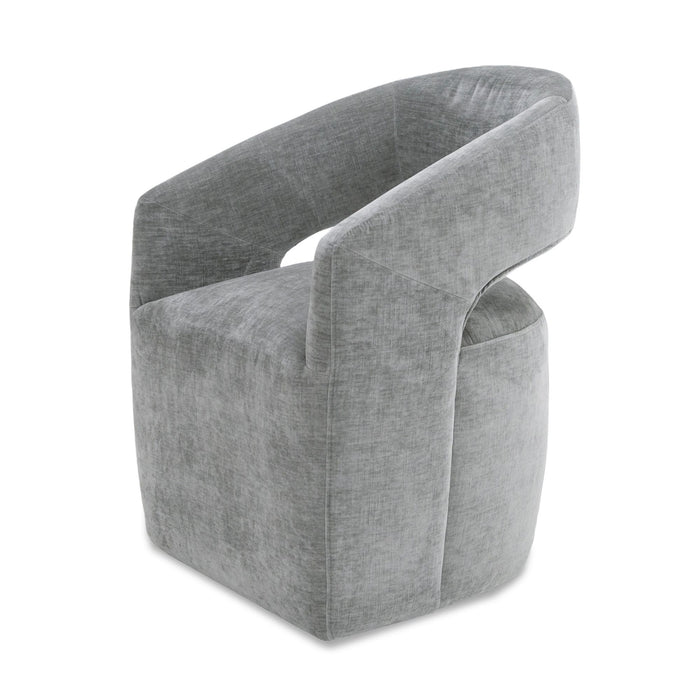 VIG Furniture - Modrest Angie - Modern Grey Fabric Accent Chair - VGKK-KF-Y1230-GRY - GreatFurnitureDeal