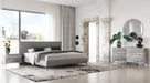 VIG Furniture - Nova Domus Aria Italian Modern Grey Fabric Queen Bed - VGAC-ARIA-BED-Q - GreatFurnitureDeal