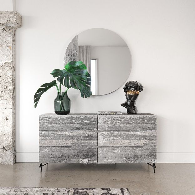 VIG Furniture - Nova Domus Aria Italian Modern Multi Grey Queen Bedroom Set - VGAC-ARIA-BED-SET-Q