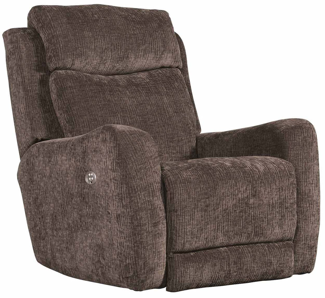 Southern Motion View Point Power Headrest WallHugger Recliner in Ash