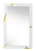 VIG Furniture - Modrest Aspen Modern White Mirror - VGVCJ1801-WHT-MIR - GreatFurnitureDeal