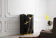 VIG Furniture - Modrest Aspen Modern Black and Gold Chest - VGVCJ1801-5H-BLK-CHEST - GreatFurnitureDeal
