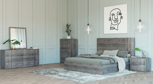 VIG Furniture - Nova Domus Asus Italian Modern Elm Grey Eastern King Bedroom Set - VGACASUS-SET-GRY-EK - GreatFurnitureDeal