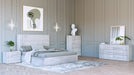 VIG Furniture - Nova Domus Asus Modern Italian White Bedroom Set - VGACASUS-WHT-SET-EK - GreatFurnitureDeal