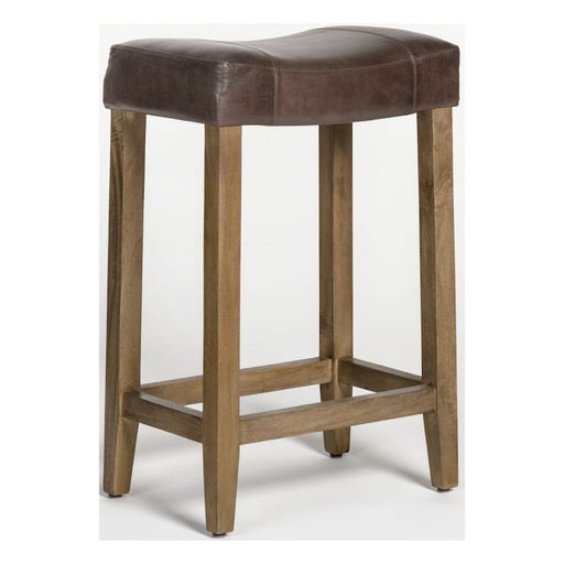 Knox Saddle Counter Stool in Refined Slate and Brindled Ash - AT002C-RDS/BDA - GreatFurnitureDeal
