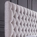 American Eagle Furniture - D060 Light Gray Fabric Queen Bed- B-D060-Q - GreatFurnitureDeal