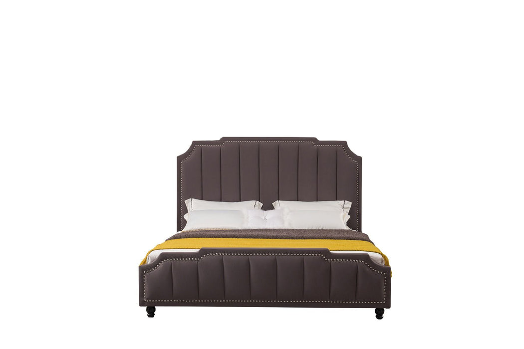 American Eagle Furniture - B-D072 Eastern King Bed - B-D072-GP-EK - GreatFurnitureDeal