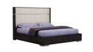 American Eagle Furniture - P100 Ebony Finish Queen Bed - B-P100-Q - GreatFurnitureDeal