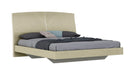 American Eagle Furniture - P113 Light Walnut Finish Eastern King Bed -  B-P113-EK - GreatFurnitureDeal