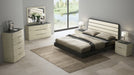 American Eagle Furniture - P112 Gray Walnut Finish California King Bed - B-P112-CK - GreatFurnitureDeal