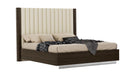 American Eagle Furniture - P115 Dark Walnut Finish Queen Bed B-P115-Q - GreatFurnitureDeal