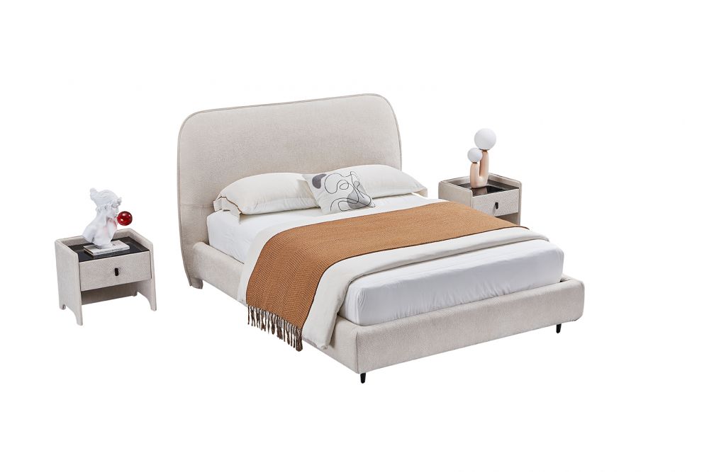 American Eagle Furniture - B-Y2006-F Fabric Full Sized Bed - B-Y2006-F - GreatFurnitureDeal