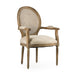 Zentique - Medallion Arm Chair - B009-Cane E272 A003 - GreatFurnitureDeal