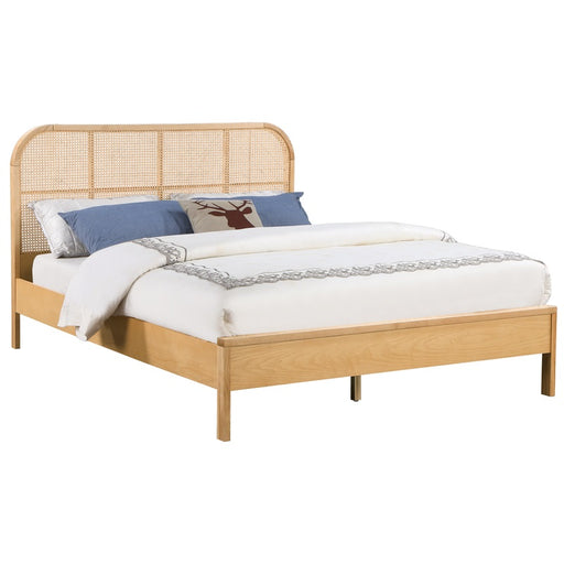 Mariano Furniture - B1950 California King Bed in Natural - BM-B1950-CK - GreatFurnitureDeal