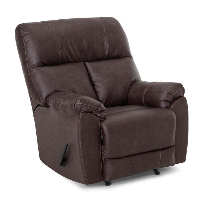 Franklin Furniture - 4755 Kent Rocker Recliner in Merida Fudge - 4755-FUDGE - GreatFurnitureDeal