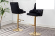 Mariano Furniture - B54 Swivel Bar Stool in Black (Set of 2) - BM-B54-BLK - GreatFurnitureDeal