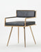 VIG Furniture - Modrest Rosario Modern Black & Rosegold Dining Chair - VGVCB879-BLK - GreatFurnitureDeal