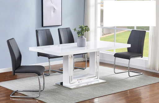 Mariano Furniture - BA206 - Dining Table Set in Grey - BM-BA206G5 - GreatFurnitureDeal