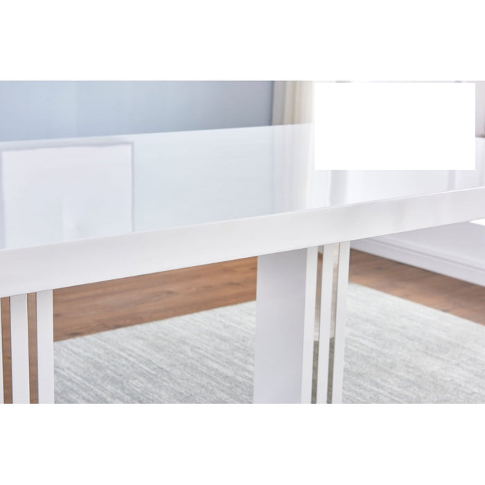 Mariano Furniture - BA206 - Dining Table in White - BM-BA206WT - GreatFurnitureDeal