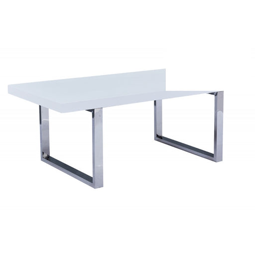 Mariano Furniture - BA222 Dining Table in Silver - BM-BA222-SILVER - GreatFurnitureDeal