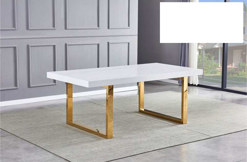 Mariano Furniture - BA222 - Dining Table in Gold - BM-BA222GT - GreatFurnitureDeal