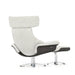 VIG Furniture - Modrest - Zahara Modern Beige Lounge Chair & Ottoman - VGKK-A985-BGE-SET - GreatFurnitureDeal