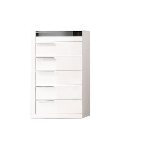 Mariano Furniture - Bahamas Chest in White/Black - BM-BAH-C - GreatFurnitureDeal